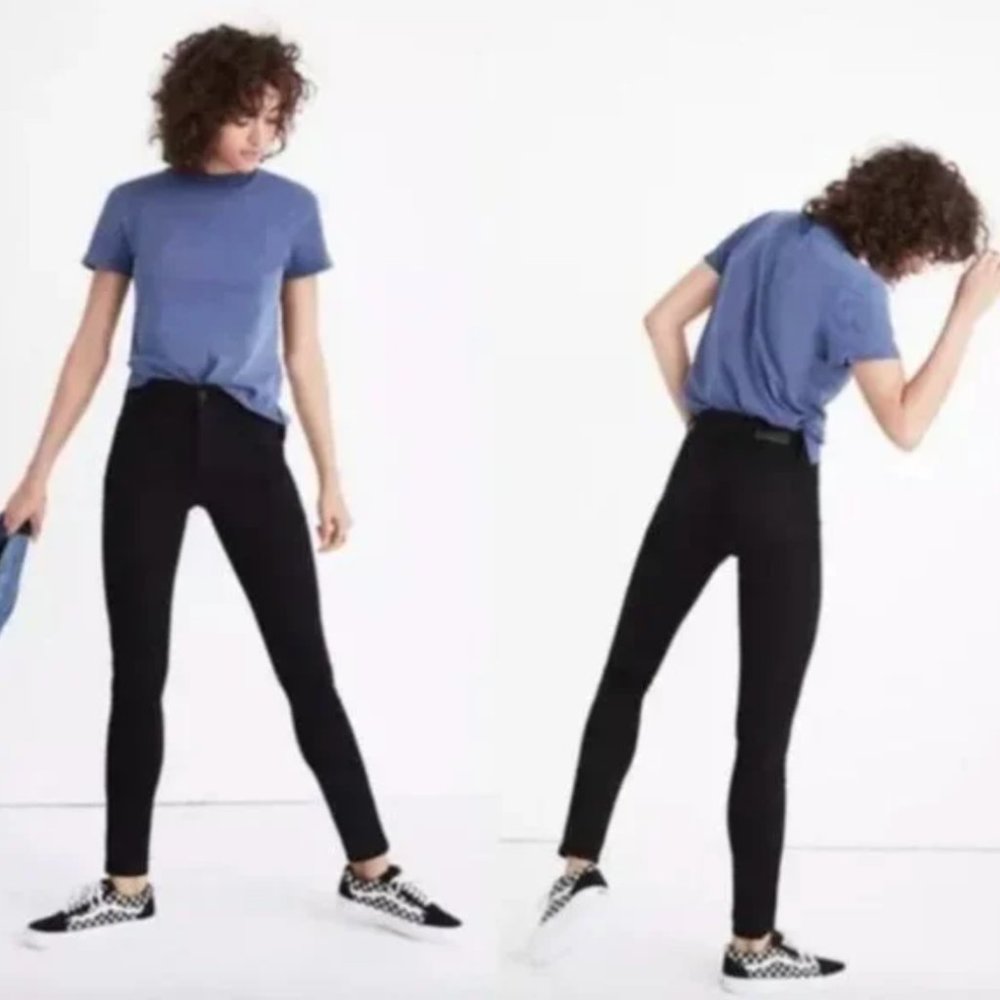 MADEWELL Roadtripper Skinny Jeans Bennett Black {UU12}
